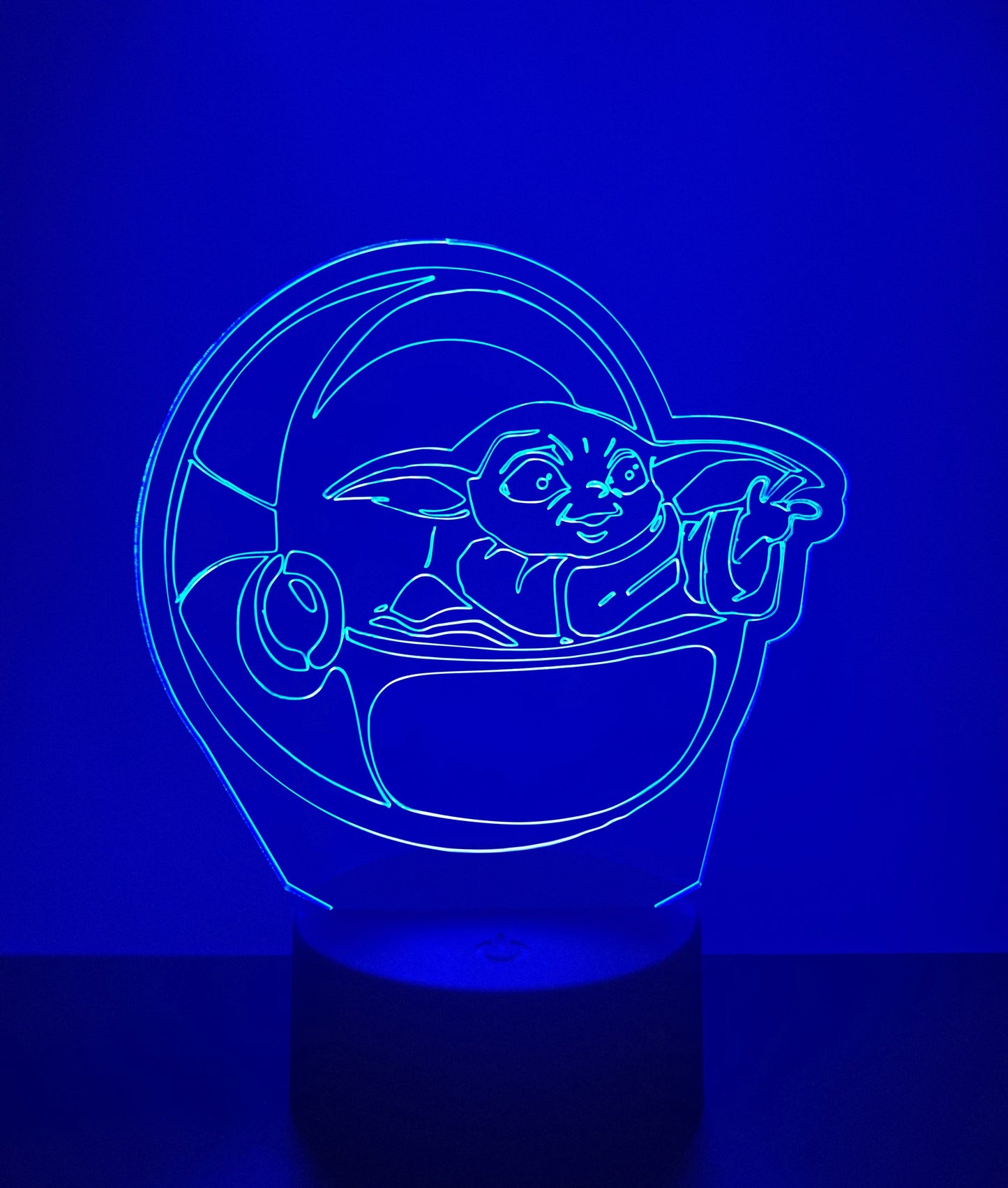 Baby Yoda in Capsule led Night Light