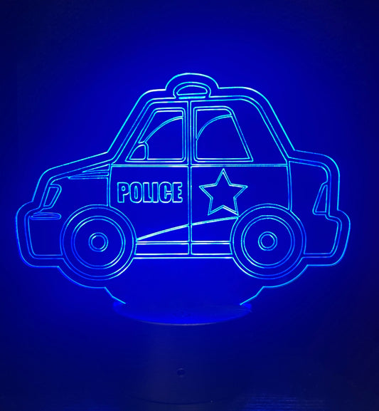 Police Car led Night Light