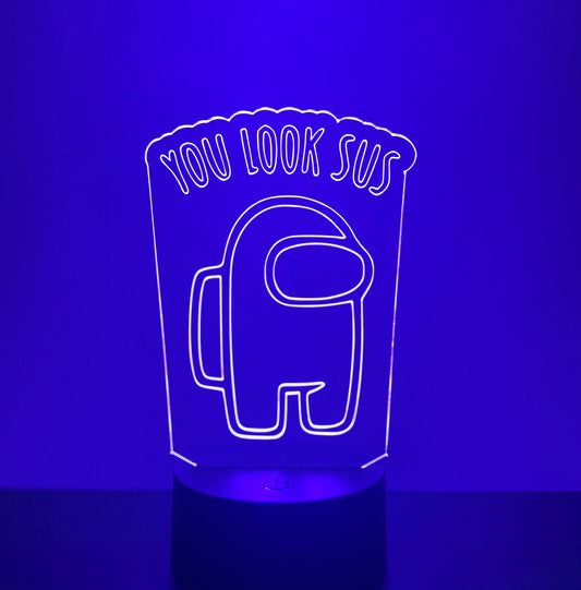 Among Us - You Look Sus led Night Light