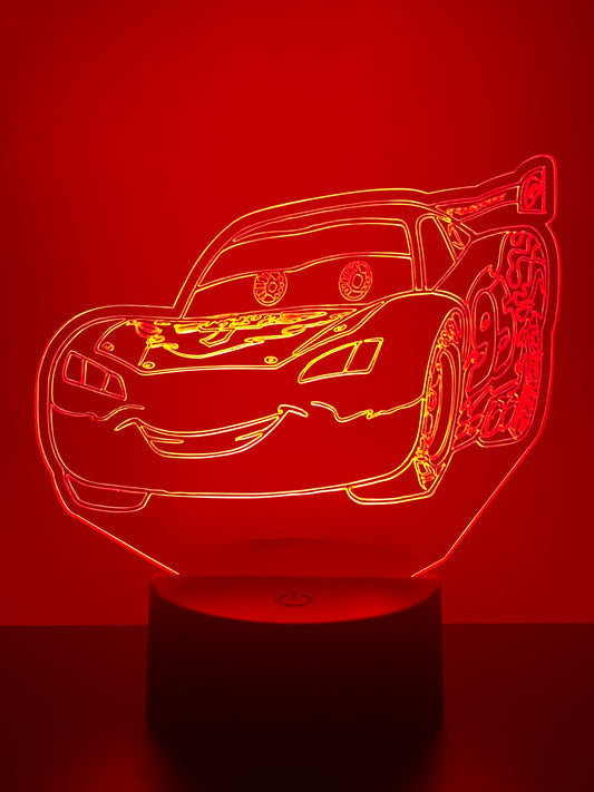 Lightning McQueen led Night Light