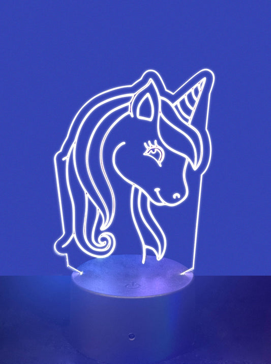 Fancy Unicorn led Night Light