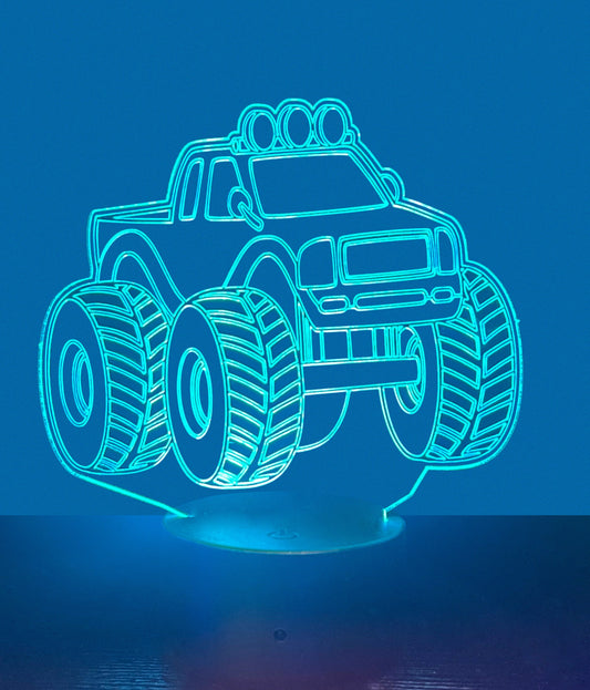 Monster Truck led Night Light