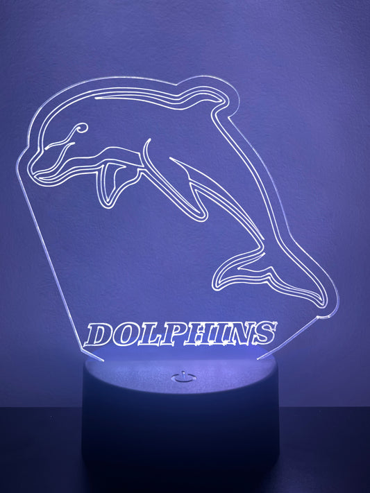 Redcliffe Dolphins led Night Light